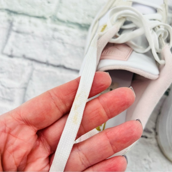 Puma Mayze Stack Sneaker Size 9.5 Cream Beige Platform Chunky Low Top Casual - Picture 8 of 13